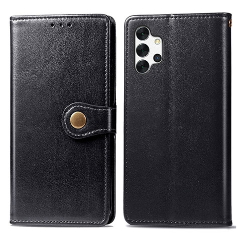 Coque Portefeuille Livre Cuir Etui Clapet S05D pour Samsung Galaxy A32 4G Noir