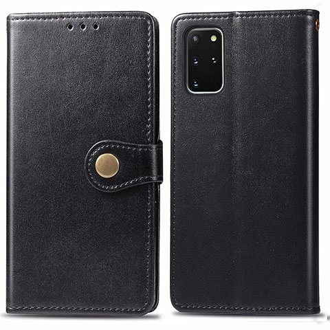 Coque Portefeuille Livre Cuir Etui Clapet S05D pour Samsung Galaxy S20 Plus 5G Noir