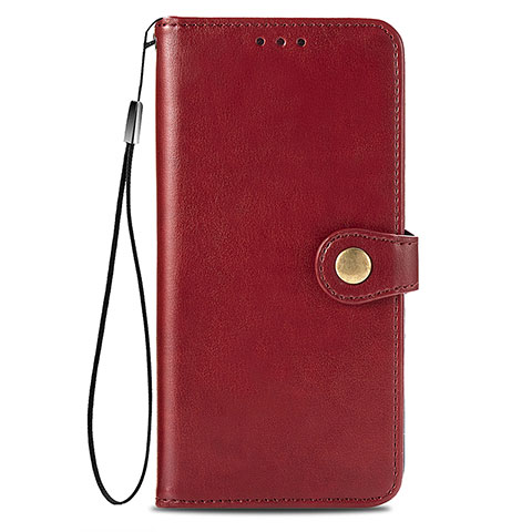 Coque Portefeuille Livre Cuir Etui Clapet S05D pour Samsung Galaxy S21 Ultra 5G Rouge