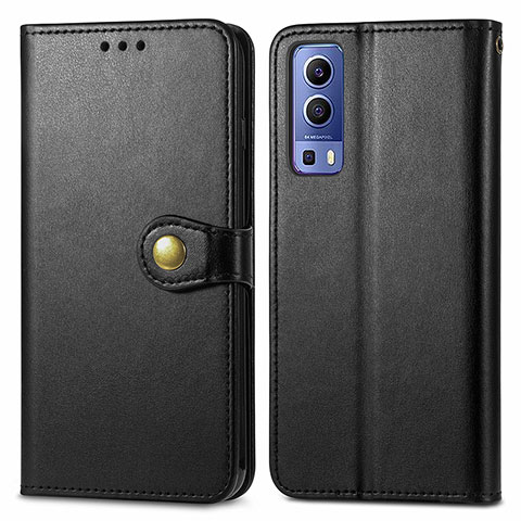 Coque Portefeuille Livre Cuir Etui Clapet S05D pour Vivo iQOO Z3 5G Noir