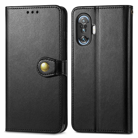 Coque Portefeuille Livre Cuir Etui Clapet S05D pour Xiaomi Poco F3 GT 5G Noir