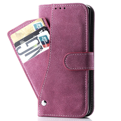 Coque Portefeuille Livre Cuir Etui Clapet S06D pour Samsung Galaxy S20 Plus 5G Vin Rouge