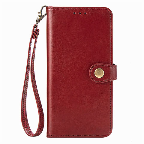 Coque Portefeuille Livre Cuir Etui Clapet S06D pour Xiaomi Mi 10i 5G Rouge