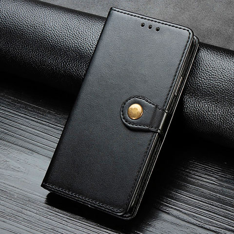 Coque Portefeuille Livre Cuir Etui Clapet S07D pour Google Pixel 4 Noir