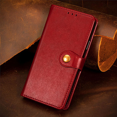 Coque Portefeuille Livre Cuir Etui Clapet S07D pour Google Pixel 7 5G Rouge