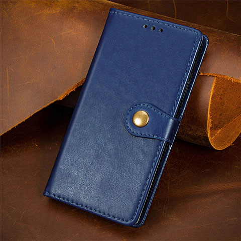 Coque Portefeuille Livre Cuir Etui Clapet S07D pour Google Pixel 7 Pro 5G Bleu