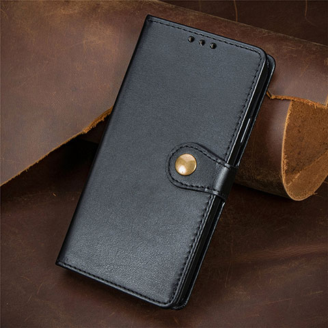 Coque Portefeuille Livre Cuir Etui Clapet S07D pour Sharp Aquos R8 Noir