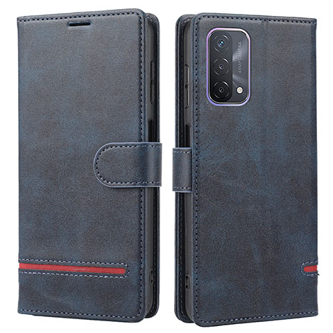 Coque Portefeuille Livre Cuir Etui Clapet SY1 pour OnePlus Nord N200 5G Bleu