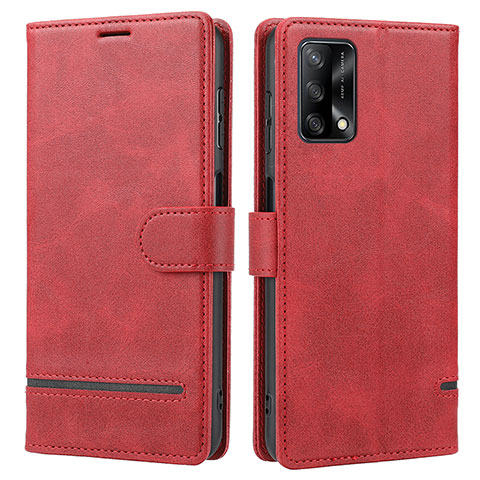 Coque Portefeuille Livre Cuir Etui Clapet SY1 pour Oppo A74 4G Rouge