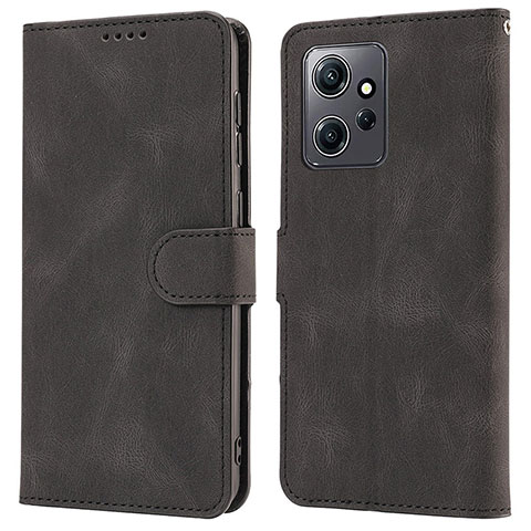 Coque Portefeuille Livre Cuir Etui Clapet SY1 pour Xiaomi Redmi Note 12 4G Noir