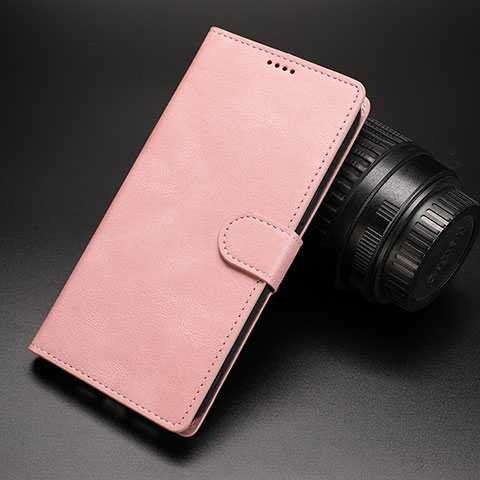 Coque Portefeuille Livre Cuir Etui Clapet SY3 pour Google Pixel 6 5G Rose