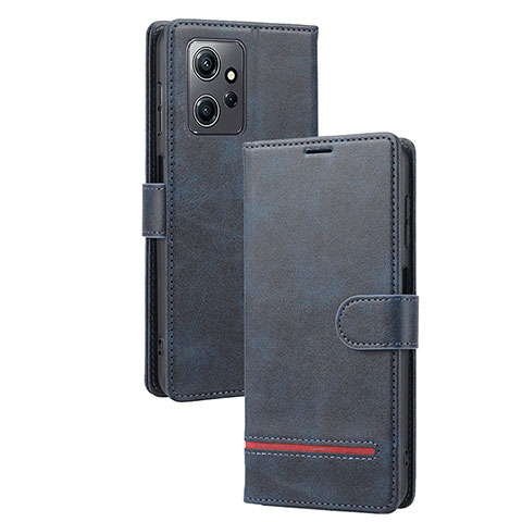 Coque Portefeuille Livre Cuir Etui Clapet SY3 pour Xiaomi Redmi Note 12 4G Bleu