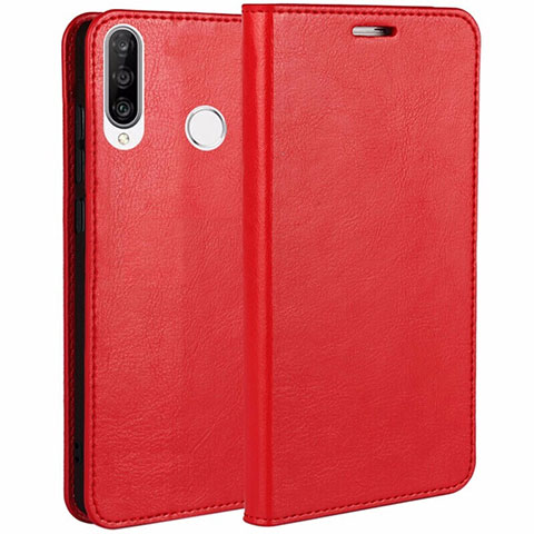 Coque Portefeuille Livre Cuir Etui Clapet T01 pour Huawei P30 Lite New Edition Rouge