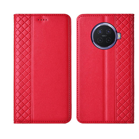 Coque Portefeuille Livre Cuir Etui Clapet T01 pour Oppo Ace2 Rouge