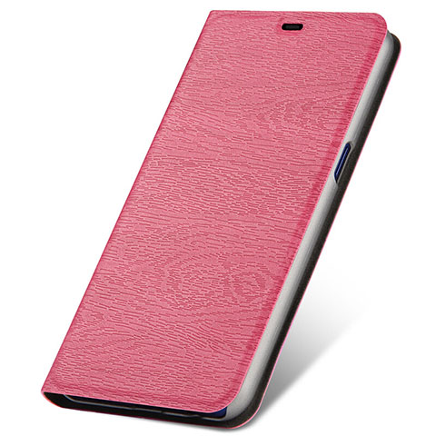 Coque Portefeuille Livre Cuir Etui Clapet T01 pour Oppo R15X Rose