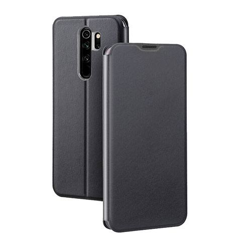 Coque Portefeuille Livre Cuir Etui Clapet T01 pour Xiaomi Redmi Note 8 Pro Noir