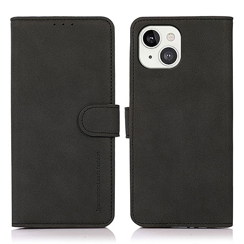 Coque Portefeuille Livre Cuir Etui Clapet T02 pour Apple iPhone 13 Noir