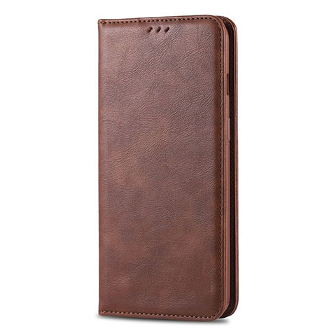 Coque Portefeuille Livre Cuir Etui Clapet T02 pour Huawei Honor 20 Lite Marron