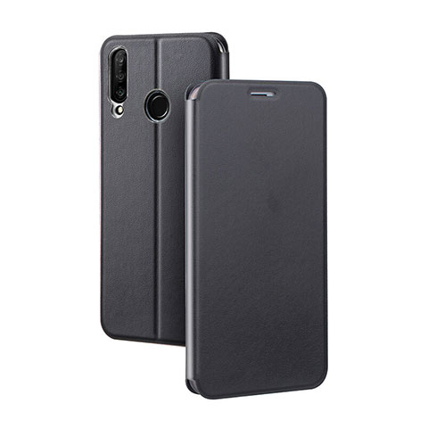 Coque Portefeuille Livre Cuir Etui Clapet T02 pour Huawei Nova 4e Noir