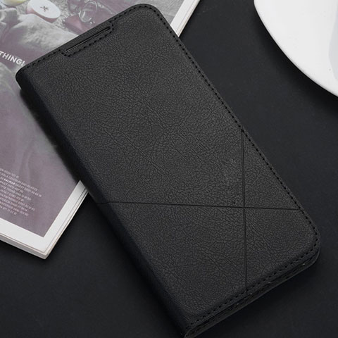 Coque Portefeuille Livre Cuir Etui Clapet T02 pour Huawei Nova 5 Pro Noir