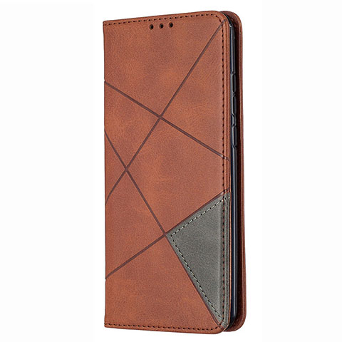 Coque Portefeuille Livre Cuir Etui Clapet T02 pour Huawei P Smart (2020) Marron