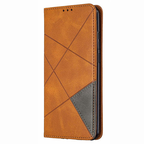 Coque Portefeuille Livre Cuir Etui Clapet T02 pour Huawei P Smart (2020) Orange