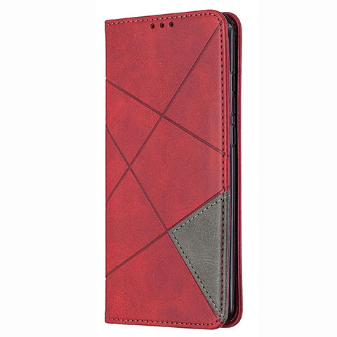 Coque Portefeuille Livre Cuir Etui Clapet T02 pour Huawei P Smart (2020) Rouge