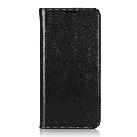 Coque Portefeuille Livre Cuir Etui Clapet T02 pour Oppo A91 Noir