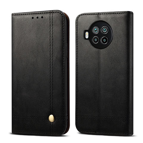 Coque Portefeuille Livre Cuir Etui Clapet T02 pour Xiaomi Mi 10T Lite 5G Noir