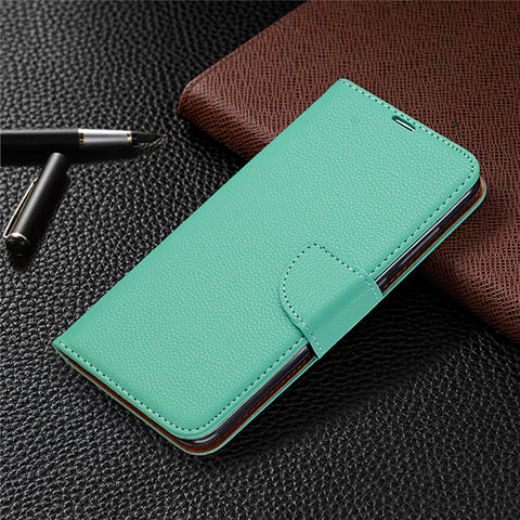 Coque Portefeuille Livre Cuir Etui Clapet T02 pour Xiaomi Redmi 10X 4G Vert