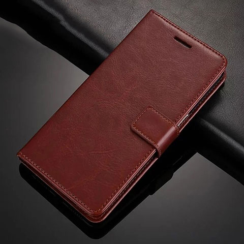 Coque Portefeuille Livre Cuir Etui Clapet T02 pour Xiaomi Redmi Note 8T Marron