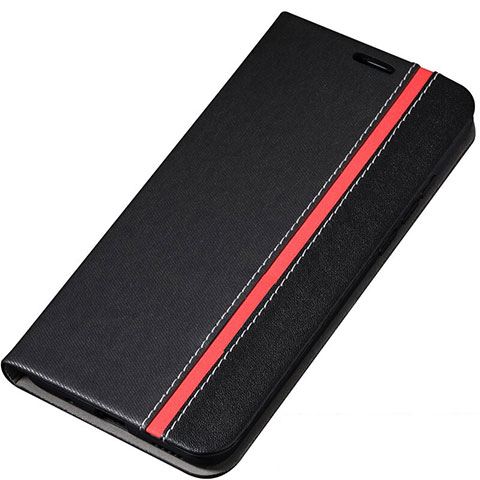 Coque Portefeuille Livre Cuir Etui Clapet T03 pour Huawei Honor View 20 Noir