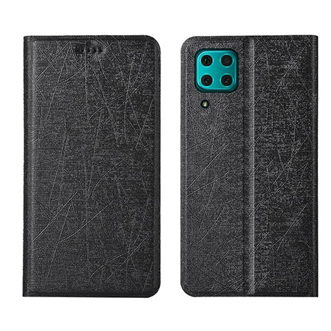 Coque Portefeuille Livre Cuir Etui Clapet T03 pour Huawei Nova 7i Noir