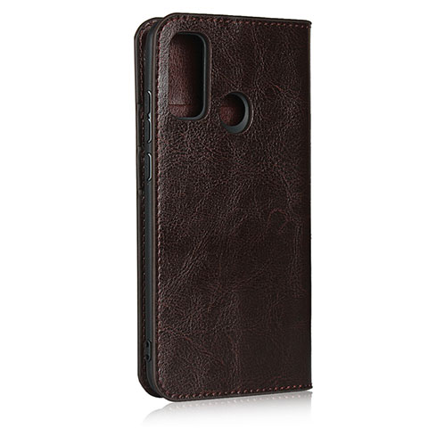 Coque Portefeuille Livre Cuir Etui Clapet T03 pour Huawei Nova Lite 3 Plus Marron