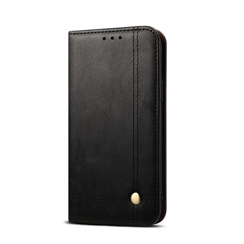 Coque Portefeuille Livre Cuir Etui Clapet T03 pour Xiaomi Redmi 9A Noir