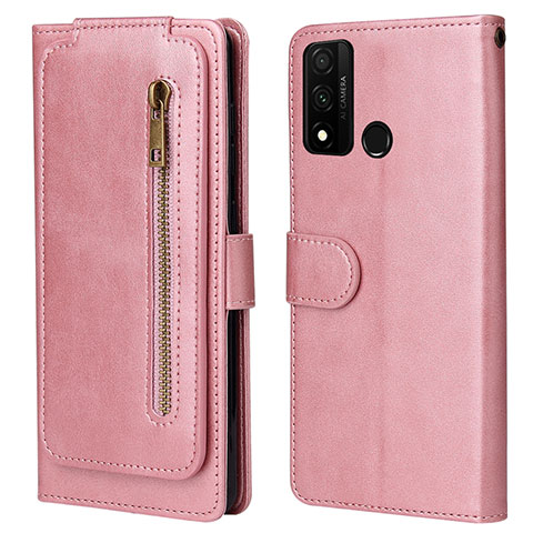 Coque Portefeuille Livre Cuir Etui Clapet T04 pour Huawei Nova Lite 3 Plus Or Rose