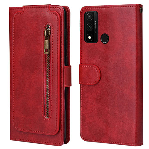 Coque Portefeuille Livre Cuir Etui Clapet T04 pour Huawei Nova Lite 3 Plus Rouge