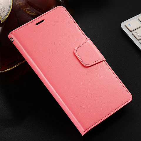 Coque Portefeuille Livre Cuir Etui Clapet T04 pour Oppo R17 Pro Rose