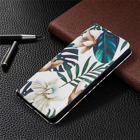 Coque Portefeuille Livre Cuir Etui Clapet T05 pour Xiaomi Mi 10i 5G Vert