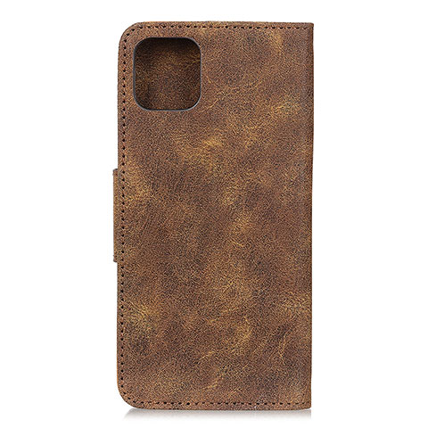 Coque Portefeuille Livre Cuir Etui Clapet T05 pour Xiaomi Mi 11 5G Marron