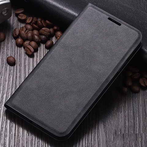 Coque Portefeuille Livre Cuir Etui Clapet T06 pour Huawei Nova 5i Noir