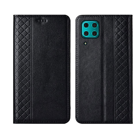 Coque Portefeuille Livre Cuir Etui Clapet T06 pour Huawei Nova 7i Noir