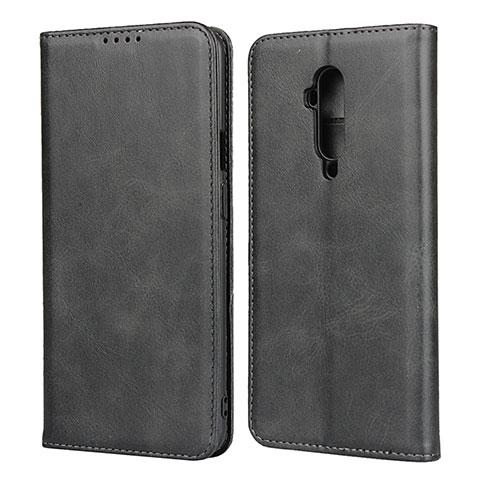 Coque Portefeuille Livre Cuir Etui Clapet T06 pour OnePlus 7T Pro Noir