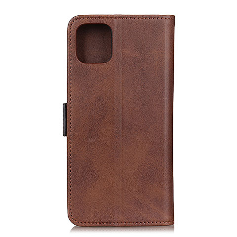 Coque Portefeuille Livre Cuir Etui Clapet T06 pour Xiaomi Mi 11 5G Marron