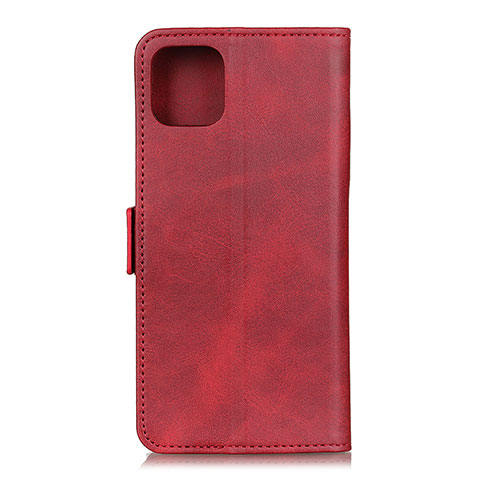 Coque Portefeuille Livre Cuir Etui Clapet T06 pour Xiaomi Mi 11 Lite 5G NE Rouge