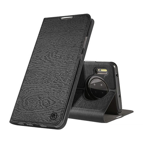 Coque Portefeuille Livre Cuir Etui Clapet T07 pour Huawei Mate 30E Pro 5G Noir