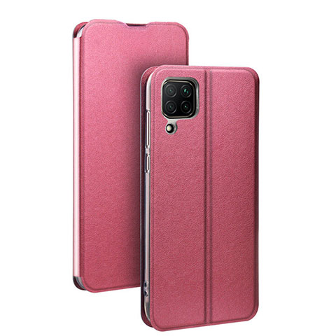 Coque Portefeuille Livre Cuir Etui Clapet T07 pour Huawei P40 Lite Rose