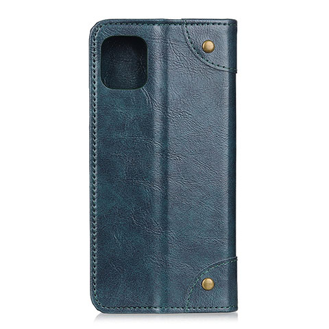 Coque Portefeuille Livre Cuir Etui Clapet T07 pour Xiaomi Mi 11 5G Bleu