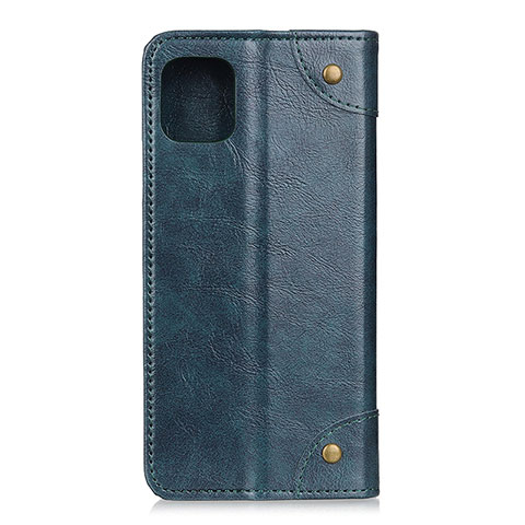 Coque Portefeuille Livre Cuir Etui Clapet T07 pour Xiaomi Mi 11 Lite 5G NE Bleu