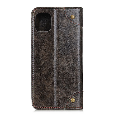 Coque Portefeuille Livre Cuir Etui Clapet T07 pour Xiaomi Mi 11 Lite 5G NE Marron